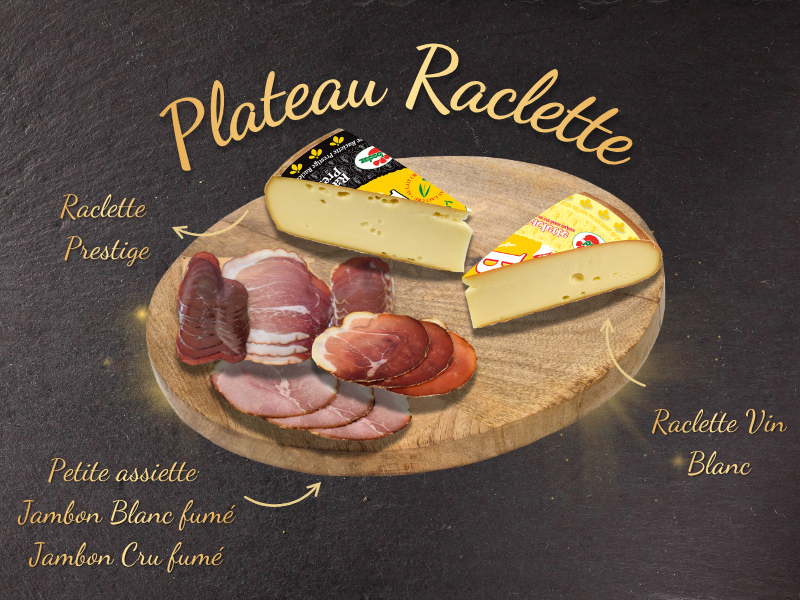 Plateau Raclette & Charcuteries Fumées