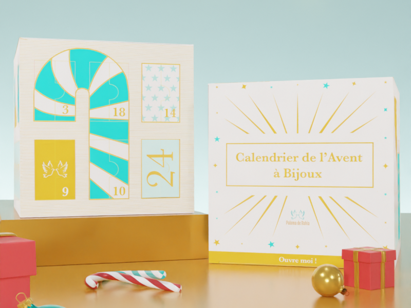 Calendrier de l'Avent Bijoux de Noël