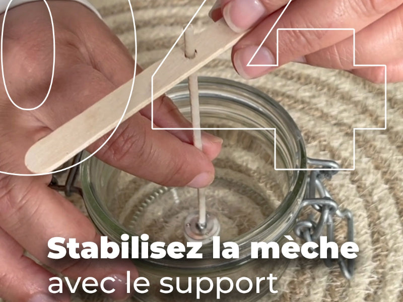 Kit de recharge bougie parfumée