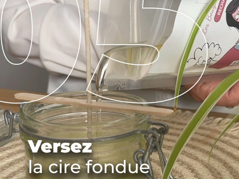 Kit de recharge bougie parfumée