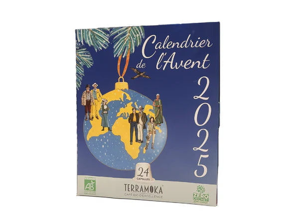 Calendrier de l'Avent Café Bio - 24 capsules zéro déchet