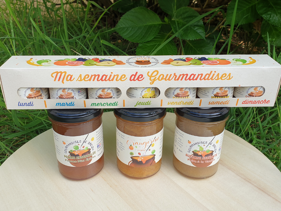 Coffret Reconfort - Préparations de Fruits et de Caramel