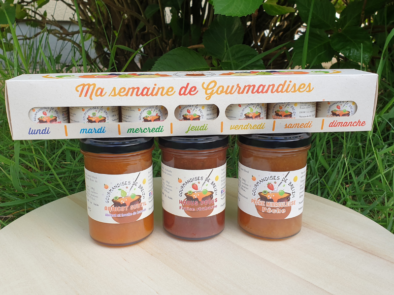 Coffret Quatre saisons - Préparations de Fruits