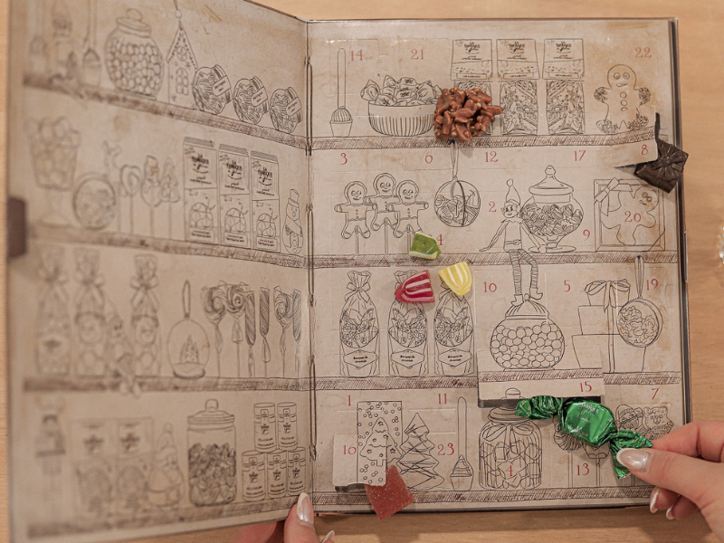 Calendrier de l'Avent Épicerie Sucrés 2025