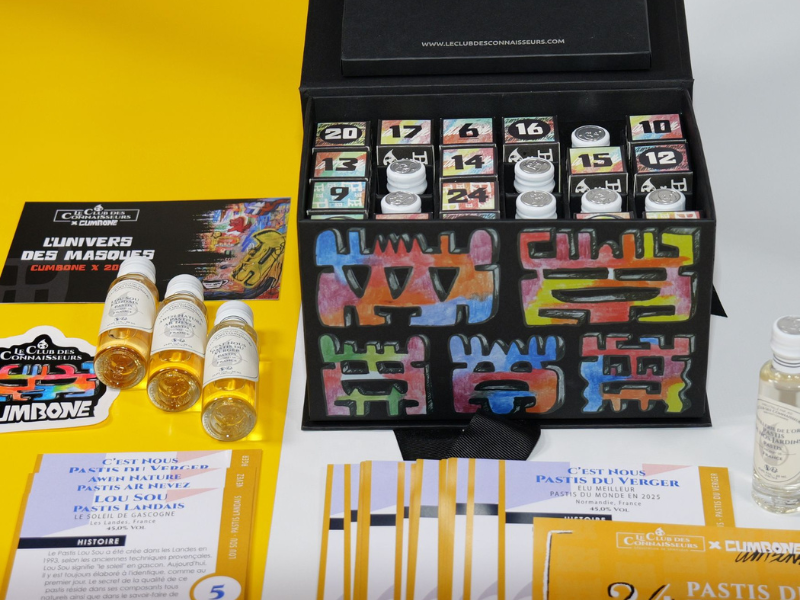 Calendrier de l'Avent Pastis