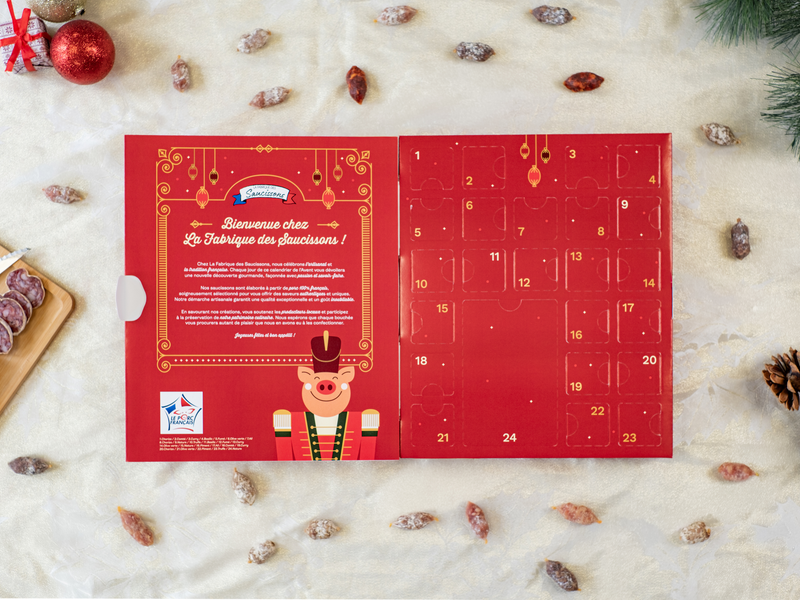 Calendrier de l'Avent Saucisson 2025