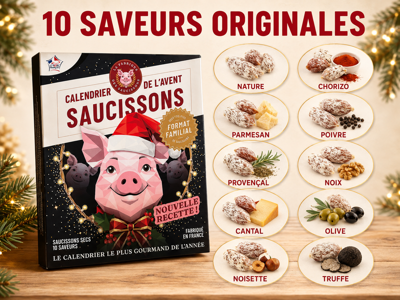 Calendrier de l'Avent Saucisson 2026