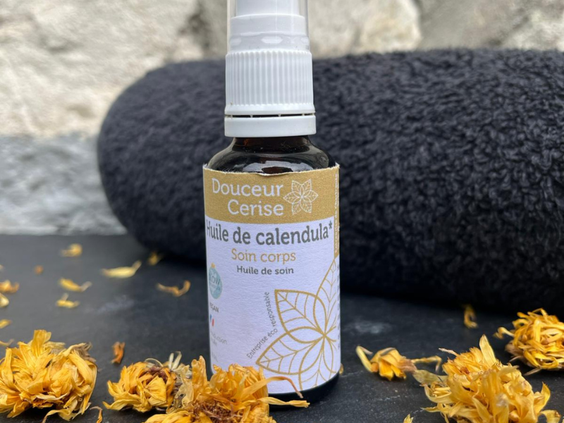 Soin pour les Mains Homme – Crème Mains et Pieds & Huile de Calendula 30mL