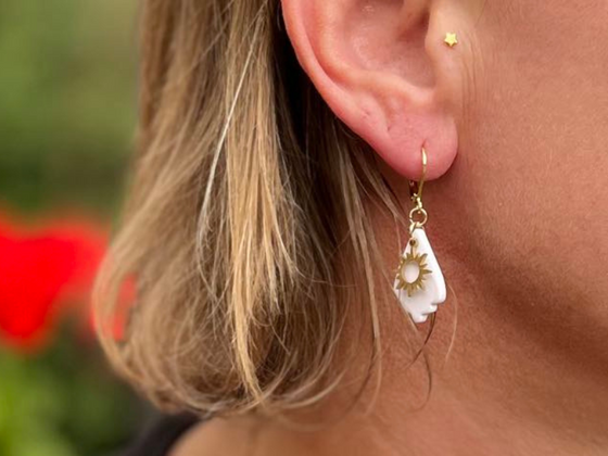 Boucle d'oreille Soléa