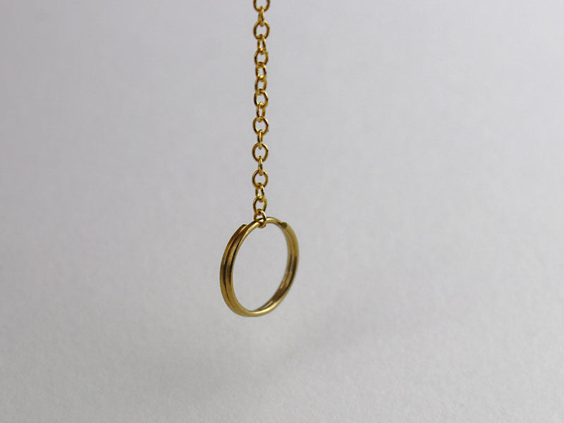 1 Suncatcher minimaliste doré