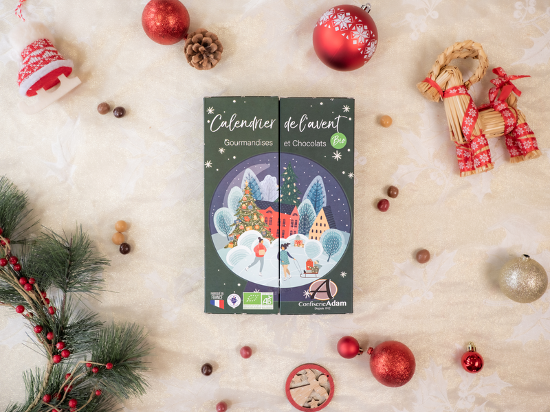 Calendrier de l'Avent Confiserie Bio 2025