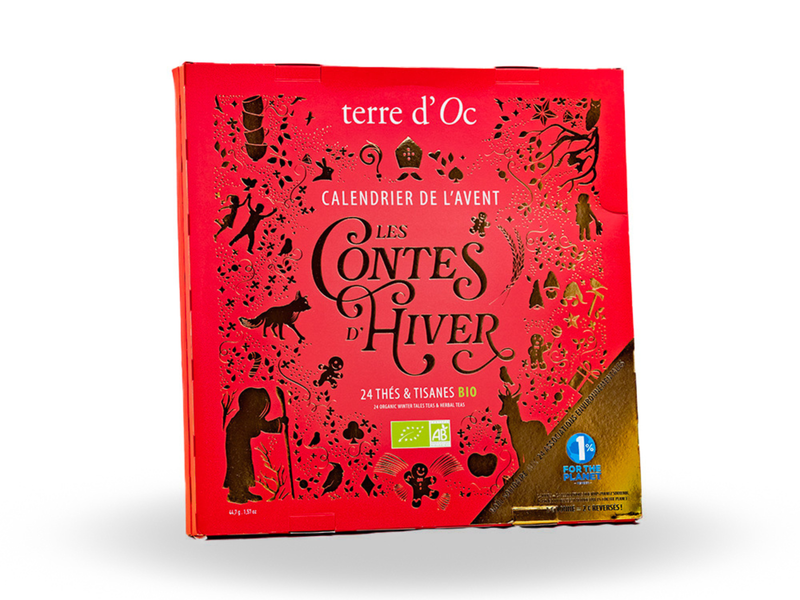 Calendrier de l'Avent 24 Thés & Tisanes BIO