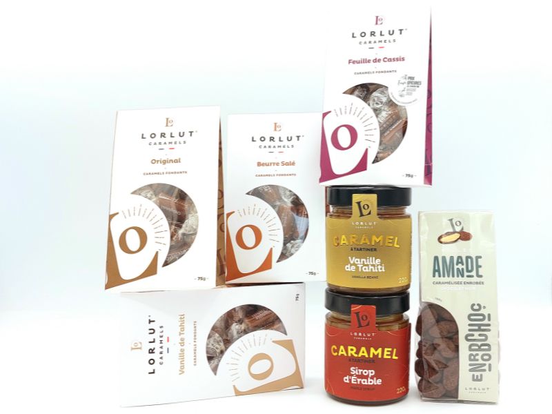 Tout Caramel : Caramels à Tartiner, 4 sortes de Caramels Fondants & Noisettes-Amandes-Cajou