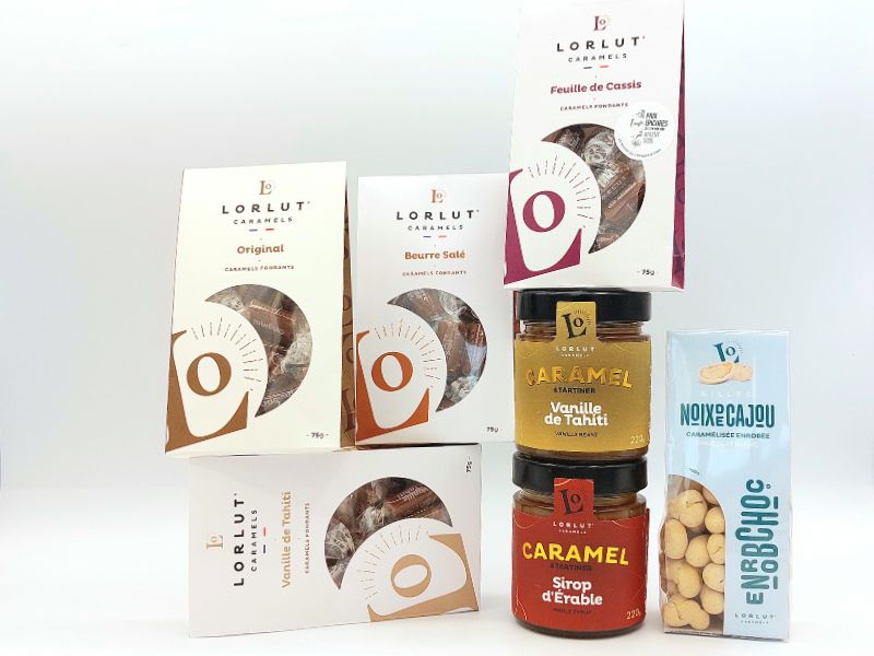 Tout Caramel : Caramels à Tartiner, 4 sortes de Caramels Fondants & Noisettes-Amandes-Cajou