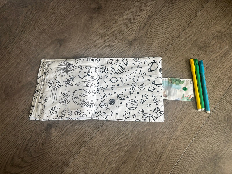 Le cahier de coloriage lavable