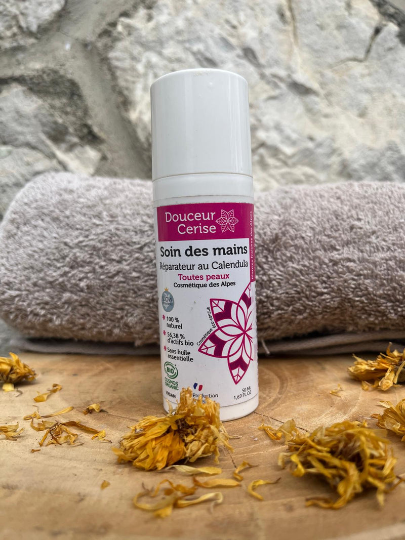Soin pour les mains Femme : Soin des mains & Huile de Calendula 30 mL