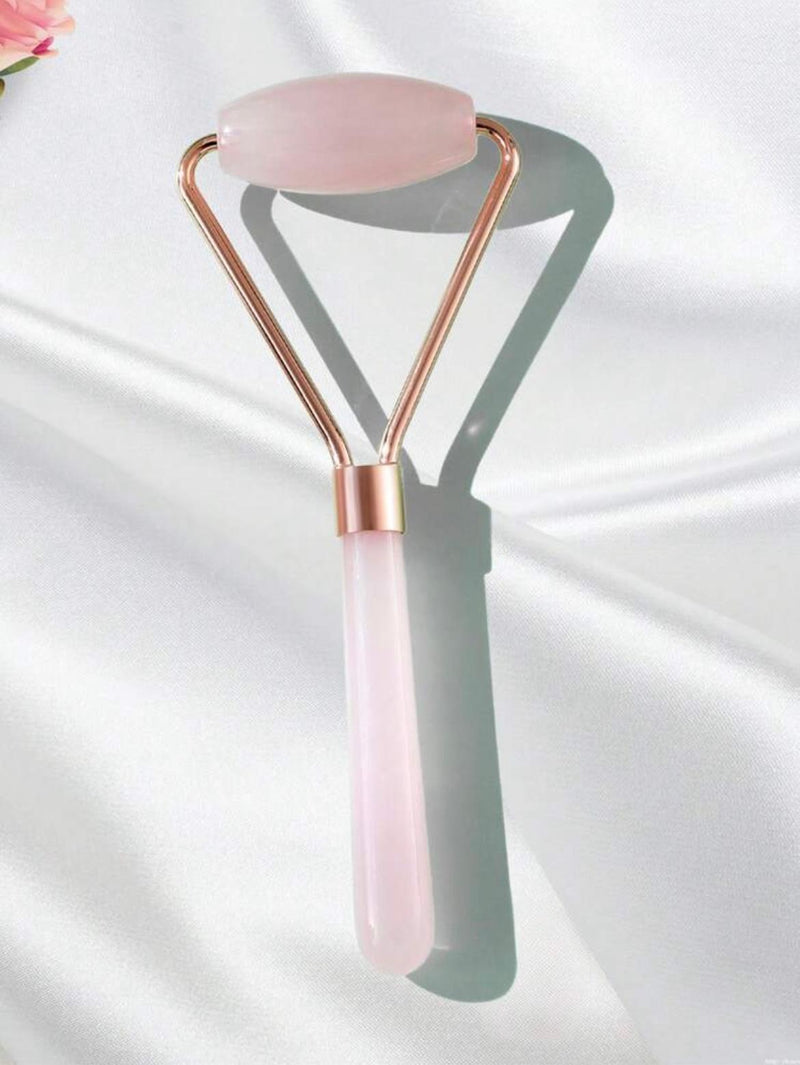 Routine complète visage Femme : Soin de jour, Masque/Gommage, Lotion tonique et Rouleau de quartz rose