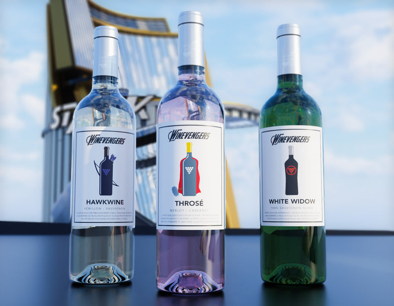 Coffret vin de Bordeaux 3 bouteilles blanc et rosé AOC Bordeaux