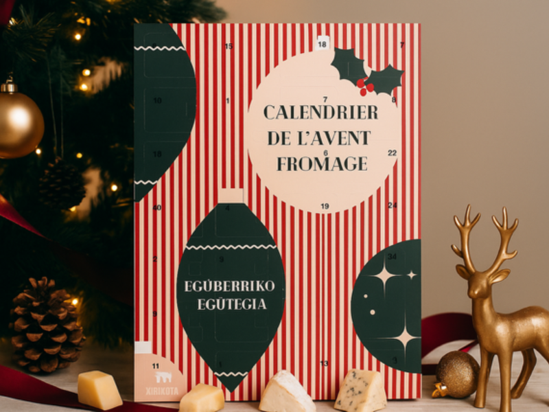 Calendrier de l'Avent Fromage Basques 2025