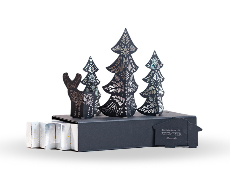 Calendrier de l'Avent Chocolat Forêt Enchantée 2025