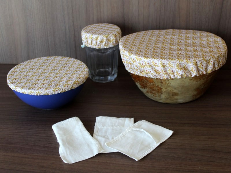 3 Sachets thé ou 2 filtres à café + 3 charlottes couvre plat
