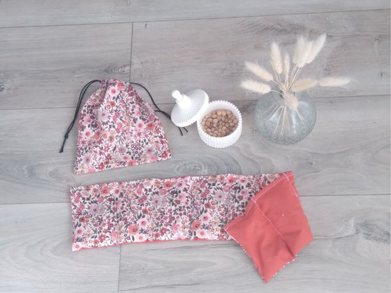 Bouillotte sèche aux noyaux de cerise