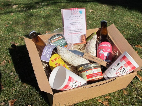 Box apéro bières saucissons terrines