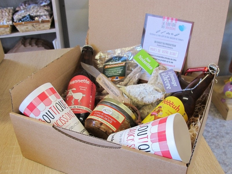 Box apéro bières saucissons terrines