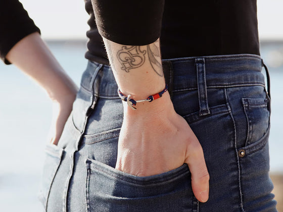 Bracelet Femme Ancre