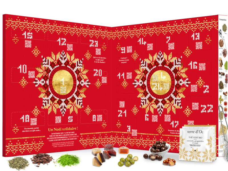 Calendrier de l'Avent Thés & Tisanes BIO 2026