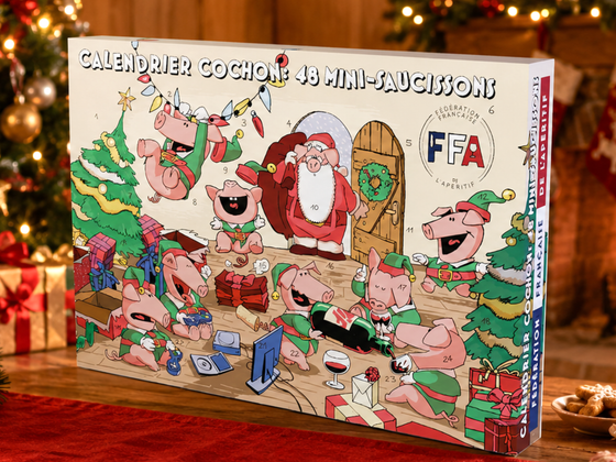 Calendrier de l'Avent Cochon 2026