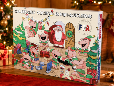 Calendrier de l'Avent Cochon 2026