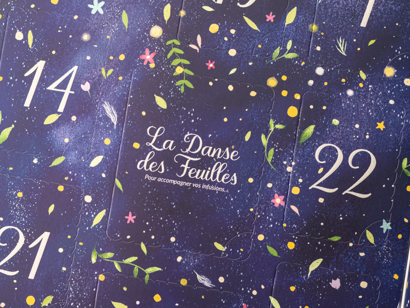 Calendrier de l'Avent Thé La Valse des Cygnes