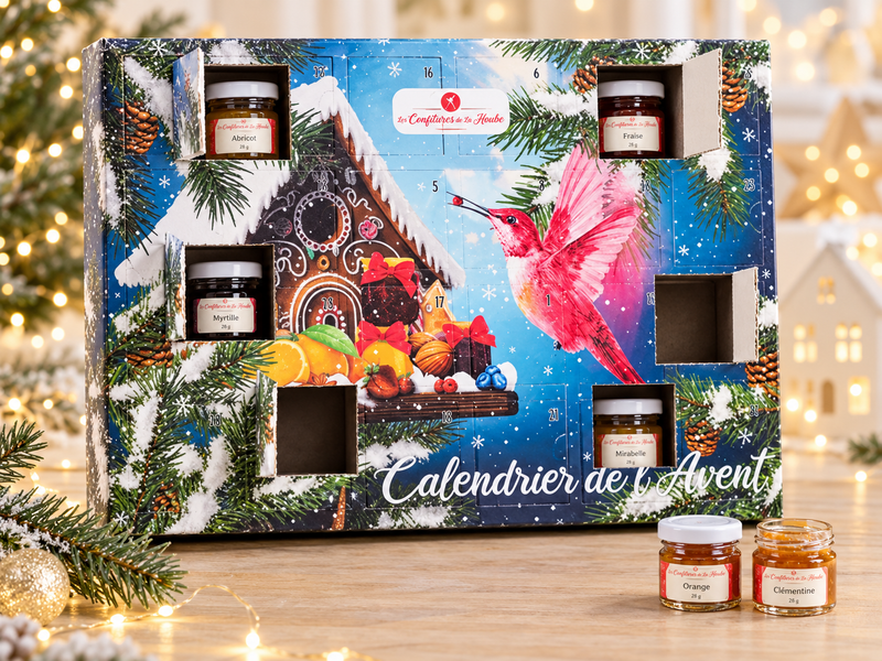 Calendrier de l'Avent Confitures Artisanales 2026