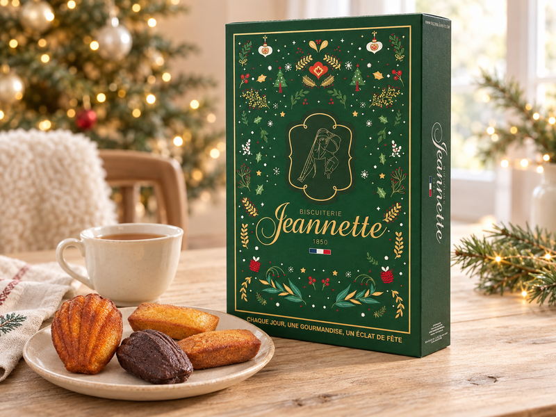 Calendrier de l'Avent Madeleine & Douceurs Artisanales 2026