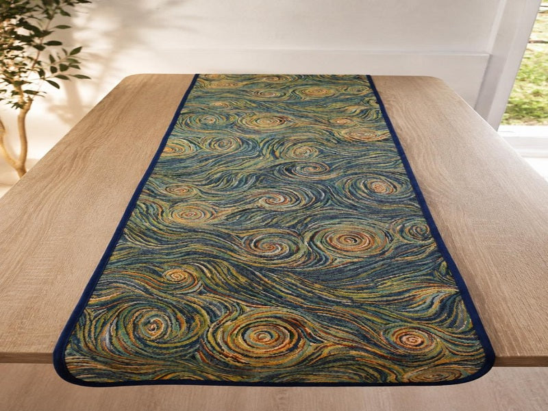 Un chemin de table Jacquard 