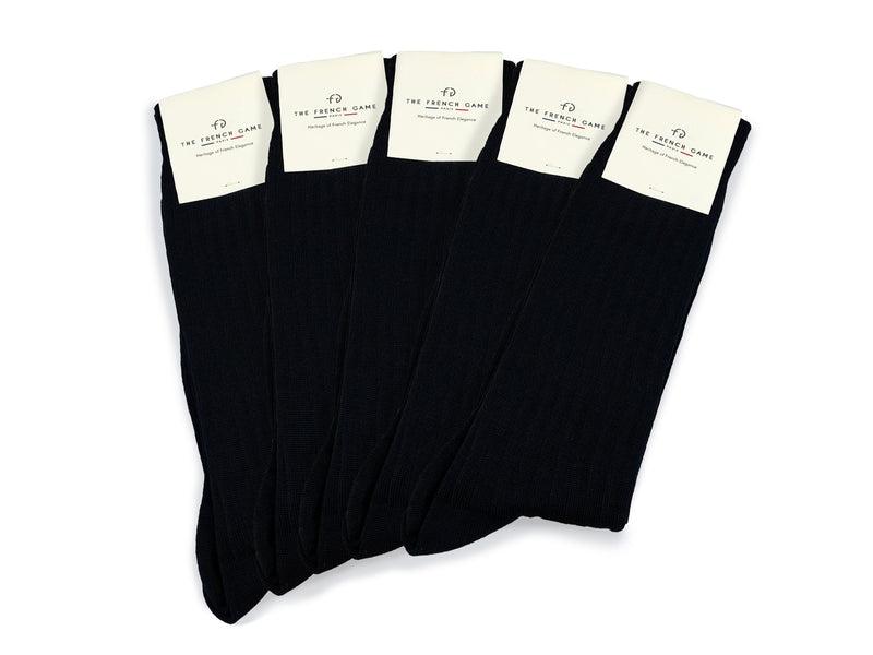 Semainier de chaussettes black frenchy