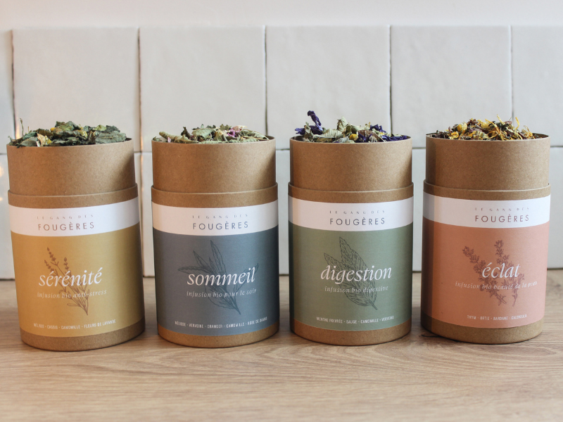 Coffret 4 infusions bio