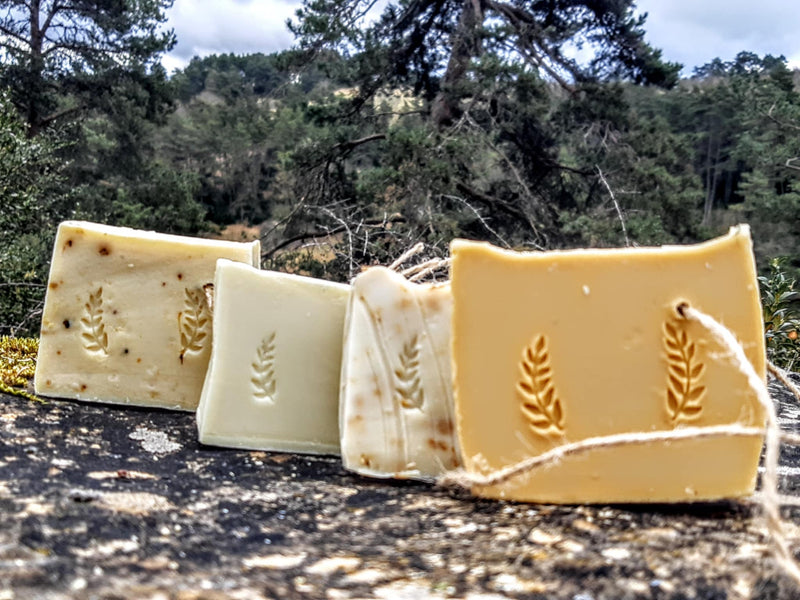 Coffret 4 savons aux plantes Françaises