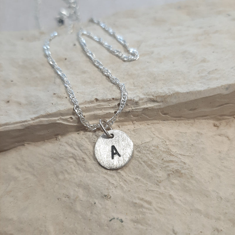 Collier Lettre Personnalisable en Argent 925