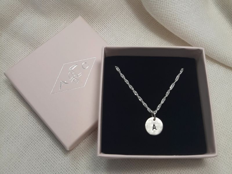 Collier Lettre Personnalisable en Argent 925