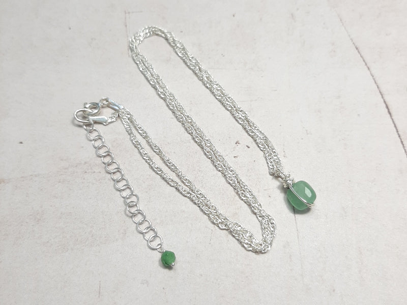 Collier Argent 925 et Pierres Naturelles Essentiel