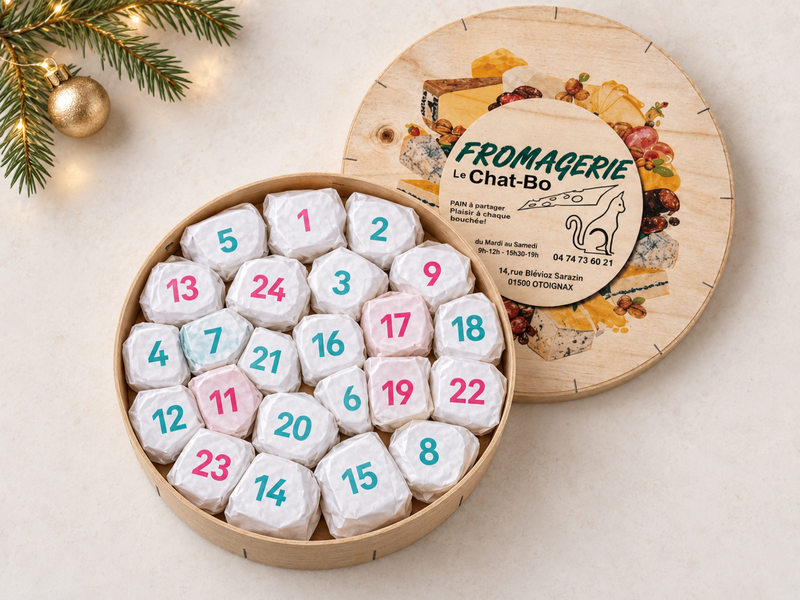 Calendrier de l'Avent Fromage Artisanal 2026