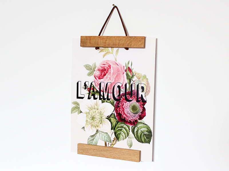 Affiche A5 illustration L’amour