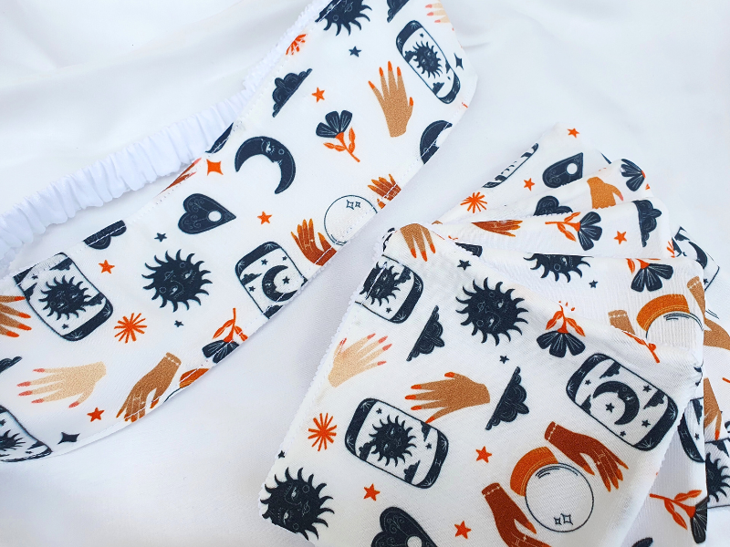 Lingettes lavables et Bandeau de soin