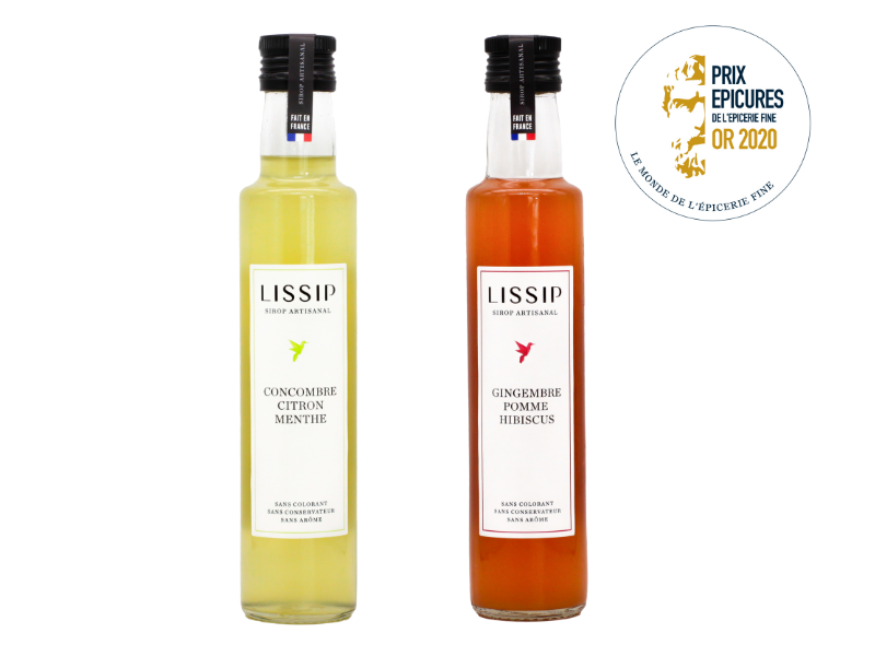 Coffret de 2 sirops artisanaux de 25cL