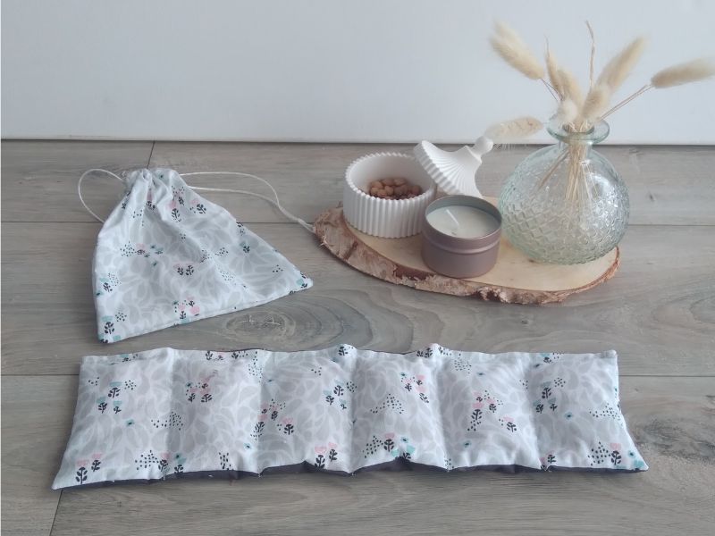 Bouillotte sèche aux noyaux de cerise