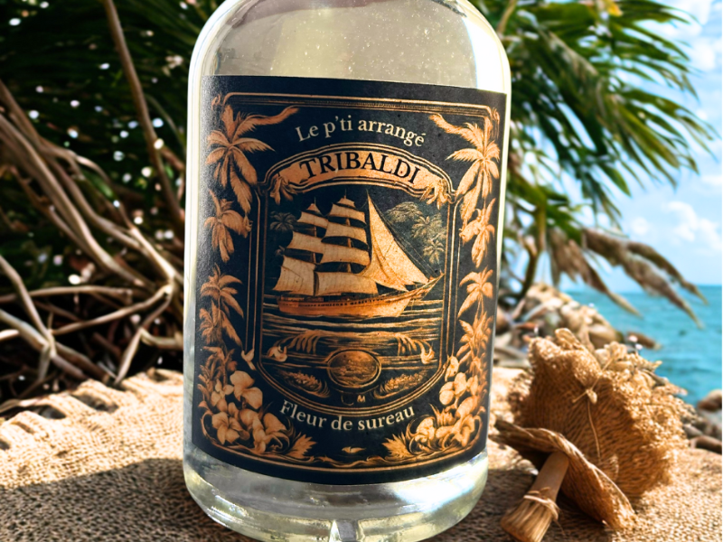 2 bouteilles de punch au rhum avec 11 parfums au choix