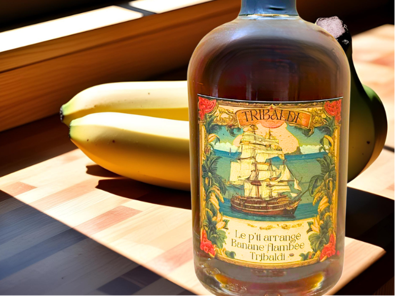 2 bouteilles de punch au rhum avec 11 parfums au choix