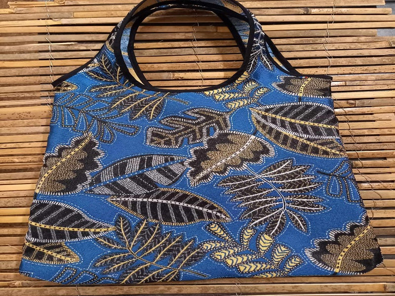 Sac cabas en jacquard